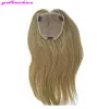 أدوات أعلى 1pcs لون T4/T8/613# قاعدة حرير REMY HAIR CLOSURE مباشرة (5 "