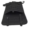 Förpackningar 3 färger tillgängliga Universal Tactical Molle Car Seat Back Hunting Organizer Vehicle Panel Car Seat Cover Protector Storage Påsar