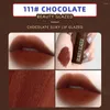 Lipgloss Voor Schoonheid Geglazuurde Chocolade Mist Oppervlak Matte Lippenstift Non-stick Natuurlijke Blijvende Vervaging Geen Hydraterende T0t8