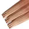 Inslag Recht Menselijk Haar Inslag Extensions Haarbundels Naaien In Zijdeachtige Natuurlijke Braziliaanse Maagdelijke Huid Dubbele Inslag Naural Kleur 100 g/set