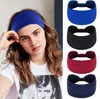 Ampla estiramento headbands esporte yoga ginásio bandana hairband cabeça bandas para mulheres elástico cabeça envoltório bandanas acessórios para o cabelo