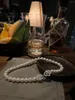 Collier ras du cou exquis avec Double boucle camélia et perles, chaîne courte, bijoux pour femmes