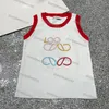 Designer-T-Shirt mit Stickerei für Damen, ärmellose Sport-Strickweste, Sommer-Pullover-Tanktops