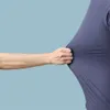 Été nouveau T-shirt mince à manches courtes pour hommes Sports loisirs séchage rapide respirant avec soie glacée grandes demi-manches Qxr9 {catégorie}