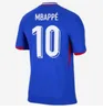 2024 2025 French Soccer Jersey BENZEMA GIROUD MBAPPE GRIEZMANN SALIBA PAVARD KANTE Maillot De Foot Equipe Away JERSEY Football Shirt Home Player Women men Kids KIT