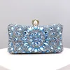 Kobiety sprzęgło rhinestone błyszcząca wieczorna torba diamentowa torba łańcuchowa torba na ramię elegancka torba crossbody mała torba na wesele na bankiecie Prom dhl wysyłka