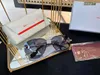 Projektanci okulary przeciwsłoneczne okulary przeciwsłoneczne dla kobiet mężczyzn retro owalne francuskie akcesoria mody High Street Wysoka jakość
