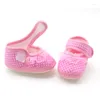 Babyschoenen Dot Gauze Zachte zool Antislip Baby Peuterschoenen Katoen Meisjes Kindermode Trend 0-18 maanden oud