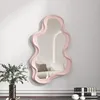 Specchio da parete per camera da letto Bagno Kawaii Trucco Decorazione della casa Soggiorno Decorazioni per la casa 240322