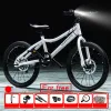 Bicicleta 16/20 polegadas de bicicleta infantil infantil Bicicleta de alto carbono BMX Frente e traseira do disco mecânico MTB Ciclismo para estudantes