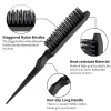 Hårstylingkam Set Special Pointy Tail som slår dubbelhuvud Pensel Eyebrow LG Barber Makeup Updo Children Hair Sal Tools N3GX#