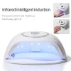 Dryers CNHIDS New USB UV LED Lamp For Nail Dryer Manicure Nail Drying Lamp UV Gel Varnish With LCD Display UV Lamp Phototherapy Machine