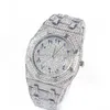 2023 Luxury customized automatic vvs moissanite watch GRA Certified VVS D Moissanite sparkling mens watch