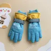 Guanti per bambini guanti da sci inverno per bambini non slip non addensano caldi impermeabili per ciclismo scooter snowboard boys girl 712 anni