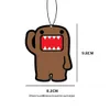 Car Air Freshener Hot selling car air freshener hanging rearview mirror perfume pendant JDM style for Kawaii Domo Kun aromatherapy interior accessories 24323