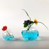 Wazony granat szklany wazon wystrój domu kwiat do owoców cachepot kwiaty dekoracja pokoju kreatywność nordycka