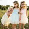 Girl's Dresses Ma baby 6M-4Y toddler baby girl Tutu dress sheer party birthday girl summer sunshine beach holiday clothing 24323