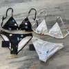 2024 meisjes strandkleding zomer gekleurde stippen merk zwempak bikini designer sexy bikini twee stukken badpak bodysuit spa zwembad party badpak