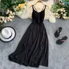 Casual Dresses Bodycon Backless Dress 2024 Women Solid Slim A-line Robe Summer Sexy Beach Holiday Camisole Ladies Clothes Vestidos