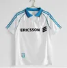 90 91 93 98 99 00 Chemise commémorative rétro BALNC DESCHAMPS PAPIN BOLI DESAILLYt 98 1999 200 03 04 05 06 11 12 Dugarry Ravanelli VOLLER Maillot de football vintage Marseille