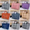 Bags Shoulder Luxury Letter CC Totes Handbag Fashion Canvas Bag Womens Tote Brand Ch Female Embroidered Designer Handbags Ladies Shopping Cross Body Backpack K6B8