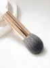 L04 فرش المكياج المصنوعة يدويًا ناعمًا Saikoho Goat Hair Round Ctour Blush Brush Tools White Make Up U6Y7#