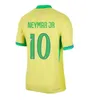 22 2023 2024 Brésil Soccer S L.Paqueta Neymar Vini Jr.23 P.Coutinho Richarlison Football Shirt G.Jesus T.Sia Bruno G. Pele Casemiro Men Women Kids sets