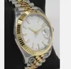 202425 QC BPF Factory High Quality Automatic Mouvement Mouvement Mélange HETTER Two Tone DateJust II 41mm 126333 18K Yellow Gold / SS Watch