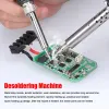 İpuçları BBT680 Otomatik Taşınabilir Elektrikli Lehim En Sucker Vakum Lehimleme Kaldır Pompası Desoldering Hine Onarım için