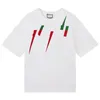 T-shirt di lusso con stampa di lettere in cotone da uomo e da donna, magliette a maniche corte, estive, di alta qualità, top di marca, abbigliamento di marca