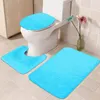 Carpets Bathroom Floor Rugs Washable 3 Piece Rug Set Super Soft Toilet Tub Air Mat Nonslip Carpet