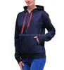 Womens Cotton Sweatshirt Navy Blue Women Hoodies