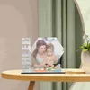 Frames Home Decor Graduation PO Cadre Blank Picture Table Sign DIY Gift Ornement Highlight Decoration