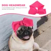 Dog Apparel Headband Costume Hair Tie Pet Bow Festival Supplies Headdress Props Party Headbands Puppy