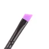 Draagbare Wenkbrauw Eyeliner Borstel Diagal Schuine Wenkbrauw Liner Borstel Vrouwen Make Cosmetische Gereedschap F07S #