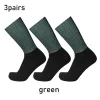 Meias 3Pairs/Set New Plaid Cycling Sports Sports Summer Summer Cool Outdoor Mountain Mountain Bike Bike Road Bike Socks Calcetinos Ciclismo