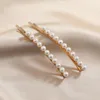 Hair Clips Simple Trend Pearl Long Line Clip Top For Women