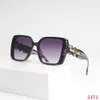 2 Stück Mode-Luxus-Designer New Fan Family Sonnenbrille mit großem Rahmen für Damen HD-Sonnenbrille Klassische Modebrille 5171