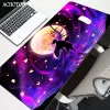 Pads Japonês Anime Demon Slayer HD Impressão XXL Mouse Pad Gamer Acessório Quente Grande Bloqueio de Computador Borda Teclado Tapete Anime Desenhos Animados