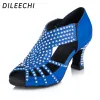 SCARPE DILEECHI BLU BLU SINESTONE SCARPE DATICHE DATINE DONNE DONNA SCARPE DANZA PER SAREA SCARPA SCAPPA SULLA SOLEMA SCAPPA CARTA