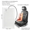 Car Seat Covers Ers Build-In Heater 12V 25W Carbon Fiber Heating Pads 6-Level Dual Control Switches With Harness For Accessories Drop Otr84