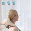 Masowanie poduszek szyi shiatsu szyi masażer 3D elektryczny bezprzewodowy podgrzewany masaż szal antystresowa relaksacja masarza szyjki macicy relaksacja ramię 240323