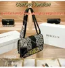 Shoulder Bag Crossbody Bag Embroidered Classic Small square bag with correct letter-LOGO-D correct version High quality