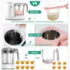 Baby Food Maker | food Processor AllinOne Puree Blender Steamer Grinder Mills Machine Auto Cooking 240322