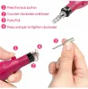 Drills 10 Pcs Nail Drill Machine Professional Electric Manicure Milling Cutter Sets For Gel Nail Polish Manicure Tools Nail Accessories