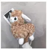 Schoudertassen aankomst schattig voor vrouwen 2024 pluche alpaca ketting crossbody handtassen dame cartoon casual dieren lam schapen portemonnee