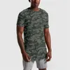 T-shirt à manches courtes en coton pour hommes, de haute qualité, décontracté, sport musculaire, Fitness, été