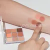 Corée Fwee 9 couleurs fard à paupières Palette maquillage quotidien mat nacré miroitant délicat longue durée imperméable cosmétiques 240318