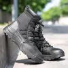 Scarpe da fitness Taglia 27-36 Stivali tattici da esterno per bambini Campo estivo per bambini Addestramento al combattimento Militare Ultra leggero Traspirante Escursionismo