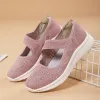 Pompe Scarpe da donna Yishen Mary Jane Slip su scarpe da passeggio traspiranti Leggero scarpe casual accoglienti sneaker anziani Zapatos de Mujer